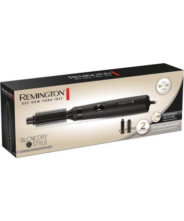 Remington Blow and Dry Caring Air Styler - 2 Attachments, 400 Watts - Hair Dryer Hot Brush and Curler for Short Hair | AS7100 - Buy Online on GoSupps.com