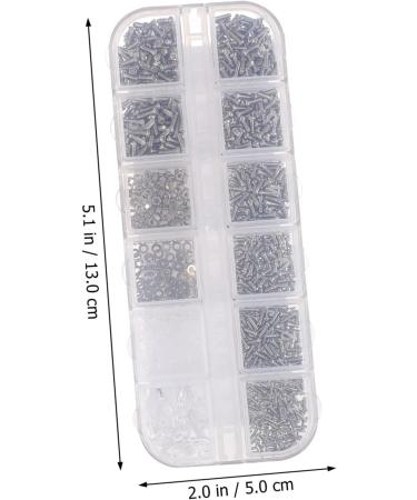Yardwe Screw Set for Watches & Glasses - Mini Stainless Steel Fastening Tool Set for Repairs - Buy Online on GoSupps.com