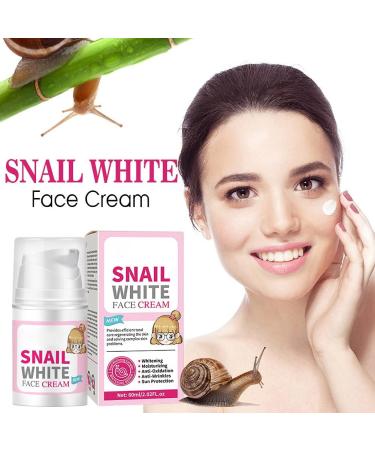 Kybbe Snail Cream Facial Cream Soft Moisturizing And Delicate Reduce Dark Anti Wrinkle Face Care Pore Essence Moisturizing Cream - Buy Online on GoSupps.com