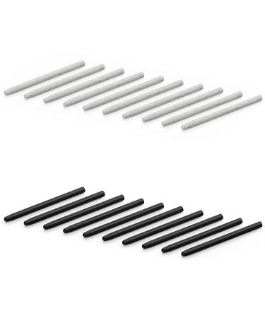 XENCELABS 20 Pack Replacement Nibs Pens Contains 10 Standard Nibs 10 Felt Nibs Tips for Stylus Digital Pen