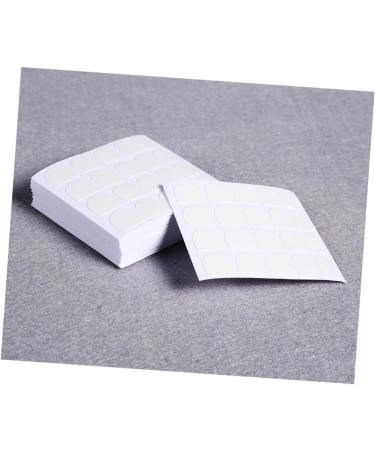 FRCOLOR 150 Sheets Nail Jelly Glue Stickers Fake Nail Stickers Nail Glue Stickers Nail Glue Tabs Stickers for Nails Nail Art False Nail Adhesive Stickers Removable White Nail Piece Whitex3pcs 6.2X6.2cmx3pcs - Buy Online on GoSupps.com