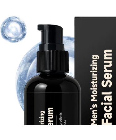 Moisturizer for Men 118ml Natural Moisturizing Lotion Fast Absorbing Facial Solution Nourishing Formula for Daily Night Morning Travel Spa Home Daytime Massage Skin Care - Buy Online on GoSupps.com