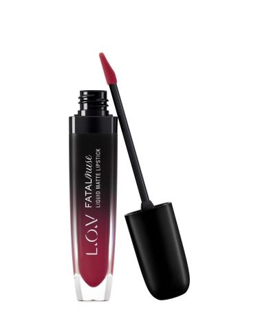 LOV Lips FATALMUSE Liquid Matte Lipstick 770 Extrovert - Long-lasting Intense Color - 6 ml - Buy Online on GoSupps.com