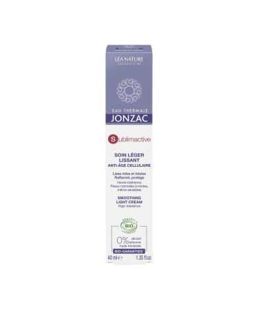Eau Thermale Jonzac Organic Cosmetic Sublimactive Cellular Anti-Aging Light Cream 40 ml