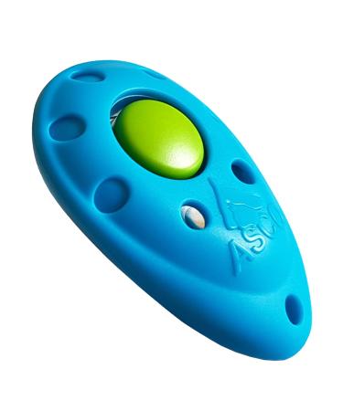 ASCO Premium Clicker for Clicker Training Dogs Cats Horses Professional Clicker Dog Training Clicker Blue ASCO-04P