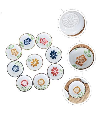Zerodeko 18 Pcs Side Dish Set Ceramic Dip Dish Small Ceramic Bowl Prep Bowls for Cooking Pinch Bowls Japanese Style Seasoning Dishes Fruit Bowl Chips Ceramics Soy Sauce Bowl Japanese-Style 7X7X1.5CMx2pcs As Shownx2pcs - Buy Online on GoSupps.com