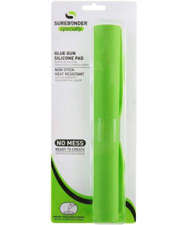 Surebonder Silicone Pad for Hot Glue Gun Projects - Heat Resistant & Flexible Surface for Easy Cleanup - Ideal for Tracing - Size 8 x 8 - Buy Online on GoSupps.com