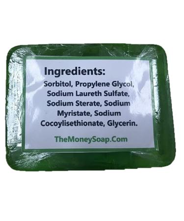 Money Soap Bar - Real Cash Inside | Jackpot Gag Gift with Pear Scent | Fun Gifts for Him or Her | Up to $100 in Each Bar - Buy Online on GoSupps.com