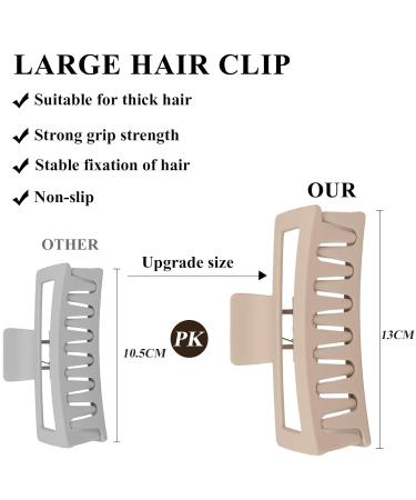 Extra Large Propog Hair Clip 13cm - Non-Slip Claw Clip for Thick & Long Hair - Women's Hair Accessories - Buy Online on GoSupps.com