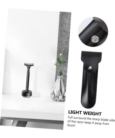 Fomiyes Women's Leather Razor Bag - Travel Case for Safety Razor | Stylish & Durable Pocket Storage - Buy Online on GoSupps.com