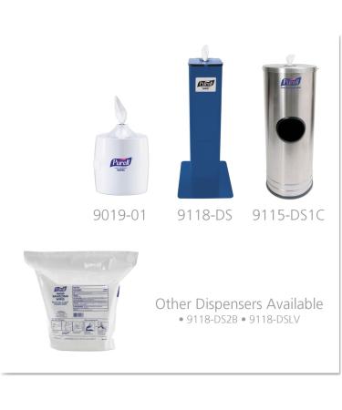 PURELL 911802 Hand Wipes 6 x 8 White 1200/Refill Pouch - 2 Carton Pack - Buy Online on GoSupps.com