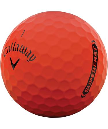 Callaway Golf 2022 Superfast Red Golf Balls - Long Distance and Exceptional Performance - Buy Online on GoSupps.com
