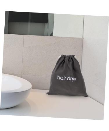 BIUDECO 8 Pcs Hair Dryer Storage Bag Travel Carry on Backpack Black Backpack Blow Dryer Travel Bag Canvas - Buy Online on GoSupps.com