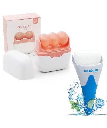 Ice Roller for Face and Eyes - Ice Roller & Small Ice Roller with Case
