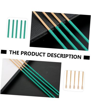 Anneome 10 Pieces Bamboo Ear Spoon with Nonslip Cover Durable Ear Cleaning Sticks for Ear Wax Removal Massage Suitable for Daily Use as Gift - Buy Online on GoSupps.com