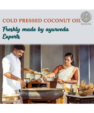 Coconut Oil Cold Pressed Extra Virgin 150ml | 100% Chemical Free | Skin Hair & Baby Care - Buy Online on GoSupps.com