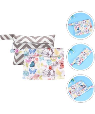 Lurrose 4-Pack Waterproof TPU Storage Bags Practical Zippered Tampon Holders Sanitary Pouch Breathable & Multi-Color Options (18x14cm) - Buy Online on GoSupps.com