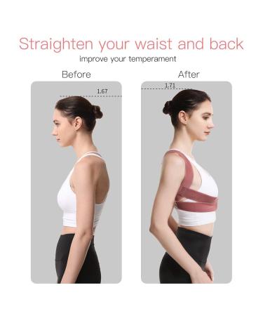 Dusgut Back Posture Corrector | Women Kids Clavicle Brace Support | Adjustable & Breathable | Pain Relief for Back, Shoulder, Neck | Size Small - Buy Online on GoSupps.com