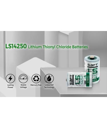 Buy Synergy Digital Baby Monitor Batteries - Compatible with Snuza Halo | 5 x LS14250 3.6V 1200 mAh Ultra High Capacity - International Shipping Available - Buy Online on GoSupps.com