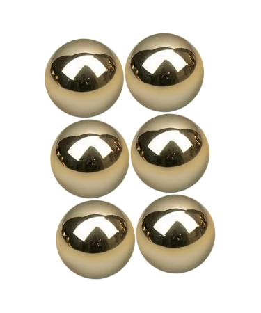 Healvian 6 StK Gymnasikball from brass massage ball Massage balls for exercises. Veawable handballs balls to roll healthcare massage ball relaxation ball handball roll the ball