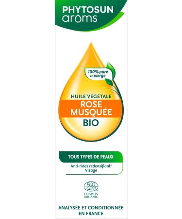 Phytosun Aroms Rose Musqu e Vegetable Oil 50ml - Premium Organic Skincare for International Shipping - Buy Online on GoSupps.com
