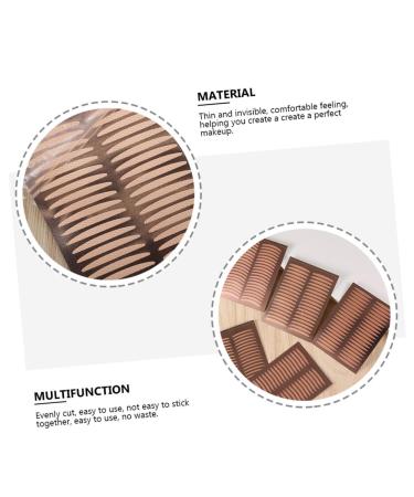 Angoily 25 Sheets Double Eyelid Sticker Stickers Lace Mesh Eyelid Tape Eye Lift Strip Makeup Gadgets Female Eyelid Makeup Sticker Eyelid Shaping Strips Beauty Eyelid Sticker Eyes - Buy Online on GoSupps.com