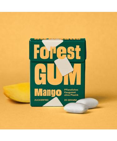 Buy Eco-Friendly Forest Gum Trial Set | 5 Vegan Flavors - Mint Eucalyptus Berry Cassis Mango | Plastic-Free Sugar-Free | 9 x 20g - Buy Online on GoSupps.com