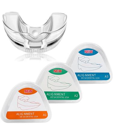 Adults Night Mouth Guard for Teeth Clenching & Grinding - Set of 3 Athletic Trays - Buy Online on GoSupps.com