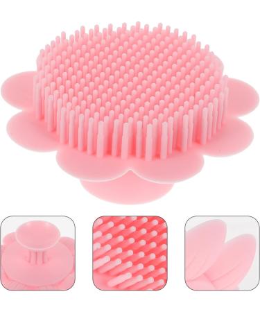 Healvian Silicone Baby Bath Brush Set - Gentle Skin Care and Massage for Newborns - 2 Pack 10x10x5cm - Buy Online on GoSupps.com