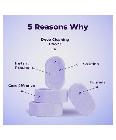 Cleanlix Cleaner for Instant Stain Removal Cleanlix Cleaning Spray with Concentrated Cleaning Tablets All-Purpose Cleaning Spray Deep Cleaning (12pcs) - Buy Online on GoSupps.com