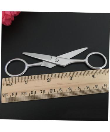 Doitool Stainless Steel Wet Razor & Mustache Scissors Set Precision Eyebrow Trimmer & Hairdresser Shaver for Men | International Shipping Available - Buy Online on GoSupps.com