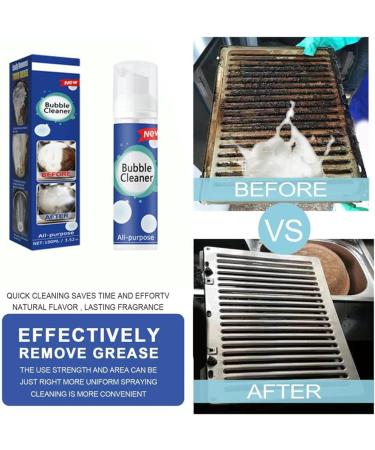 Simpletech Foam Spray Cleaner Foaming Heavy Oil Stain Cleaner Rinse-Free Cleaning Spray Multifunctional Cleaning Foam Foam Rust Remover Kitchen All-Purpose Cleaning Bubble Spray (3pcs) - Buy Online on GoSupps.com