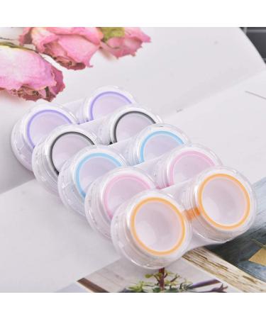 KISEER 15 Pack Clear Contact Lens Case Storage Kit - Cute Holder Container - Buy Online on GoSupps.com