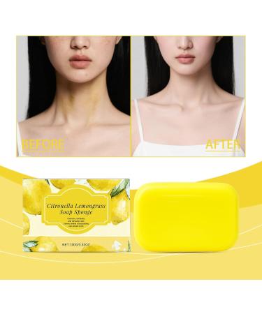 Moisturizing natural illuminating bar soap 100g for daily face hand shower and bath care - Buy Online on GoSupps.com