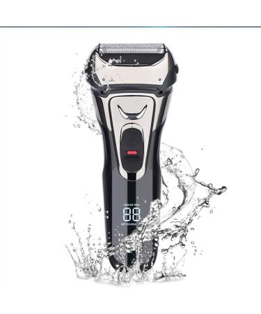 Men's Shaver Razor Electric Shaver Men's Razor Beard Trimmer Shaver for Men Washable USB Shaving