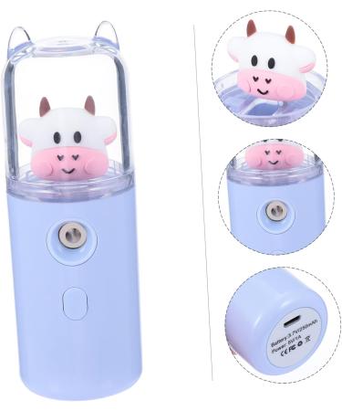 GLEAVI Moisturizer Small Humidifiers Mini Face Humidifier Moisturizing Humidifier Travel Cosmetic 3.8x3.8x10.8cm Blue - Buy Online on GoSupps.com