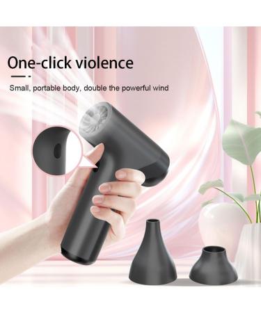 SUDNJIALQ Strong Wind Electric Hair Dryer For Outdoor Fire Blowing Outdoor Fire Charcoal Blower Running Fitness Hair Dryer white - Buy Online on GoSupps.com