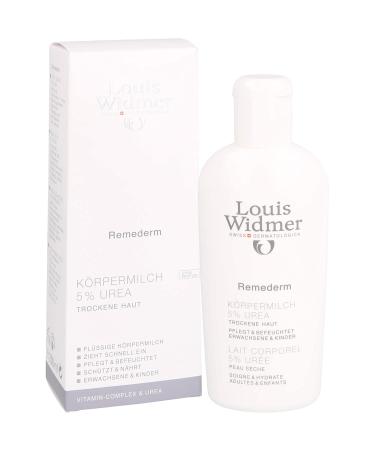 Louis Widmer Remederm Body Milk 5% Urea 200ml - Unscented Hydrating Lotion for Dry Skin | International Shipping Available - Buy Online on GoSupps.com