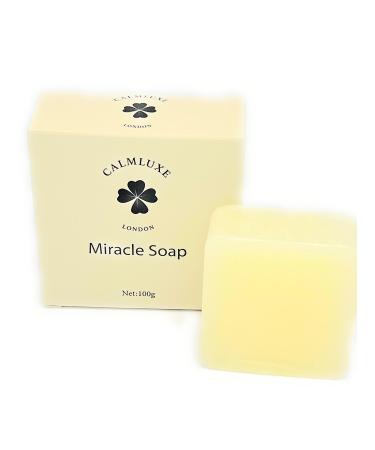 CALMLUXE miracle soap- Goat milk anti bacterial soap for sensitive skin eliminates acne minimise pores
