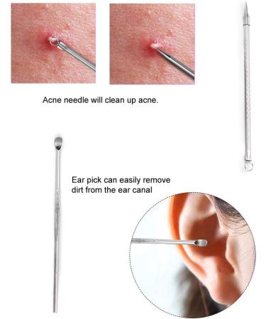 11pcs Stainless Steel Nail Grooming Kit Nail File Nail Clipper Ear Pick Eyebrow Clip Tool Set Manicure Facial Beauty Care Tool with Storage Bag - Buy Online on GoSupps.com