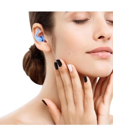 Besreey Sleeping Ear Plugs - Waterproof Noise Cancelling Earplugs - Ergonomic Multifunctional Ear Plugs Portable Ear Plugs for Men & Women Blue - Buy Online on GoSupps.com