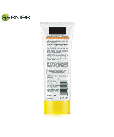 Garnier White Complete Face Wash 50g - Brightening Facial Cleanser - Buy Online on GoSupps.com