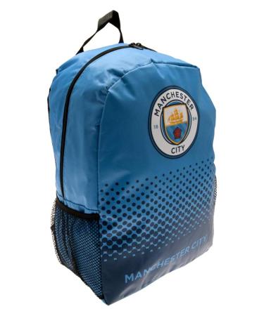 Manchester Man City FC Football Backpack Bag Blue Fade Official - Buy Online on GoSupps.com