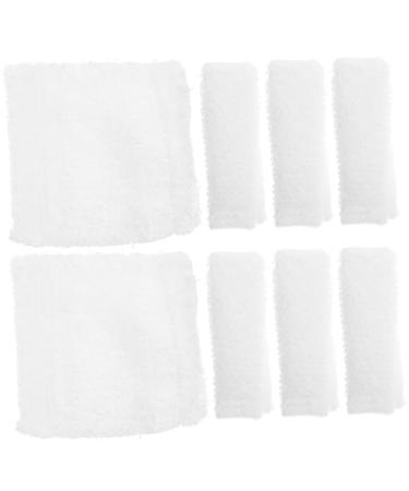 Healeeved 32 pieces Mask glasses ear pads ear protector for masks sunglasses ear pads ear pads cotton cotton mask sunglasses Large amount of ear pads for 1 piece (1 Pack) white