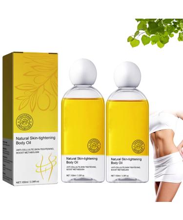 FABIANIE Natural CelluPro-Body Oil, Exalted Natural CelluPro-Body Oil, 100ml Anti Cellulite Natural Cellupro Body Oil (2 Pcs)