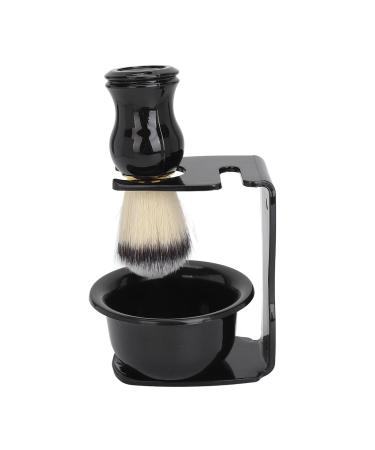 Pocket Beard Grooming Kit with Brush Holder and Soap Dish Hair Cleaning Styling Set for Men