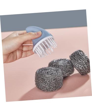 Solustre 9-Piece Stainless Steel Cleaning Brush & Sponge Set - Kitchen Scrubbing Ball Set for Effortless Cleaning | Durable Steel Wool Pack - Buy Online on GoSupps.com