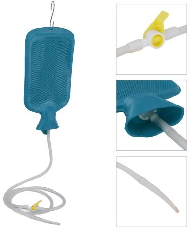 Airshi Enema Detox Cleansing Kit - Comfortable Reusable Rubber Enema for Travel | International Shipping Available - Buy Online on GoSupps.com