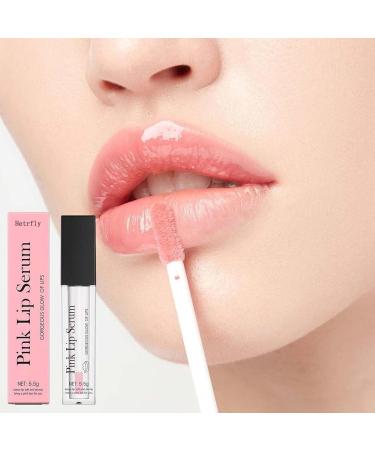 Hetrfly Color Changing Lip Gloss Pink Tinted Lip Plumper Serum - Natural Moisturizing Balm for Repair Hydration & Fine Line Reduction Pink Lip Serum - Buy Online on GoSupps.com
