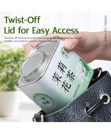 HQMZ Premium Jasmine Tea 100g 353oz Strong Aroma Spring Green Tea Tender Buds Long Lasting Floral Scent - Buy Online on GoSupps.com